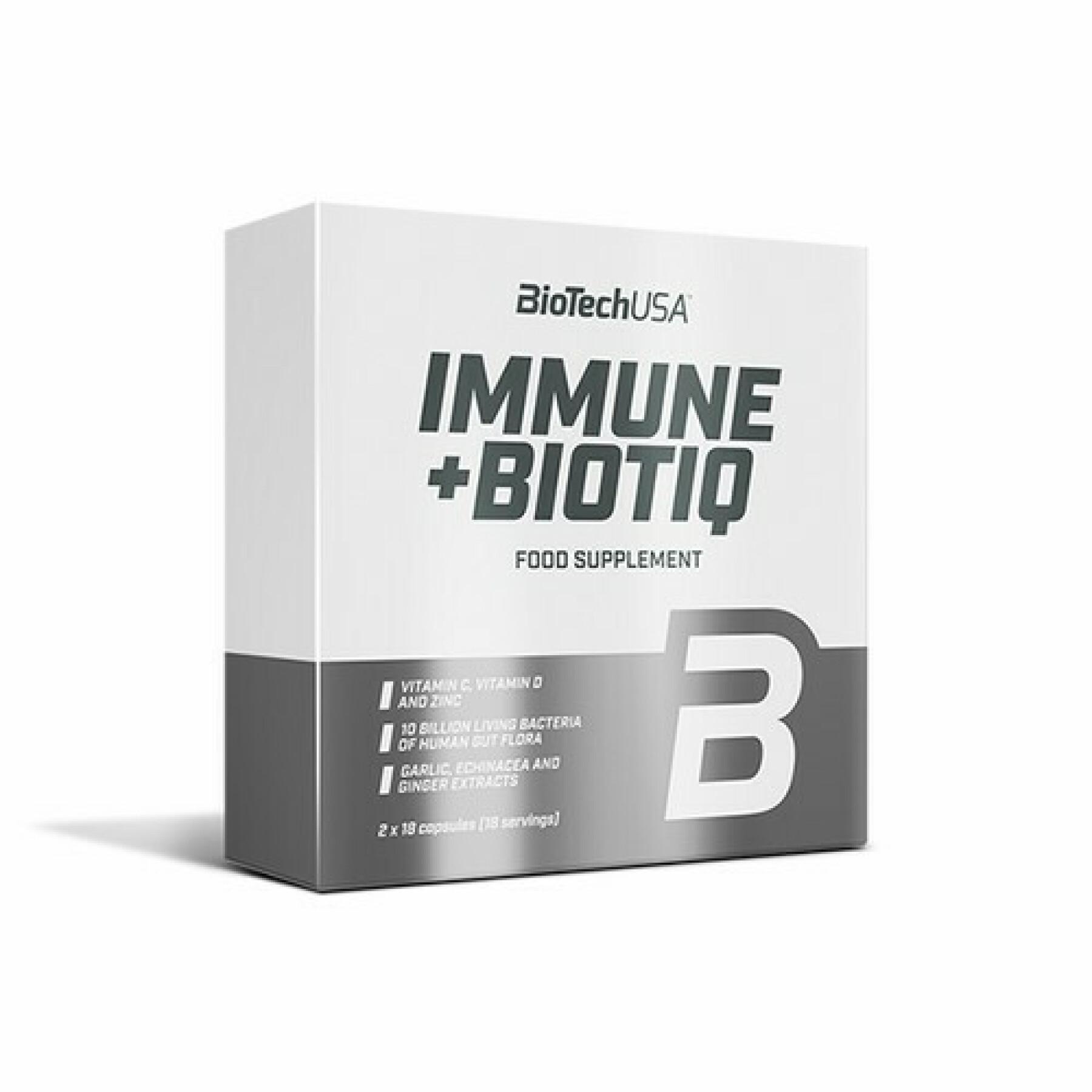 24 barattoli di vitamina immunitaria + biotiq Biotech USA - 36 Gélul
