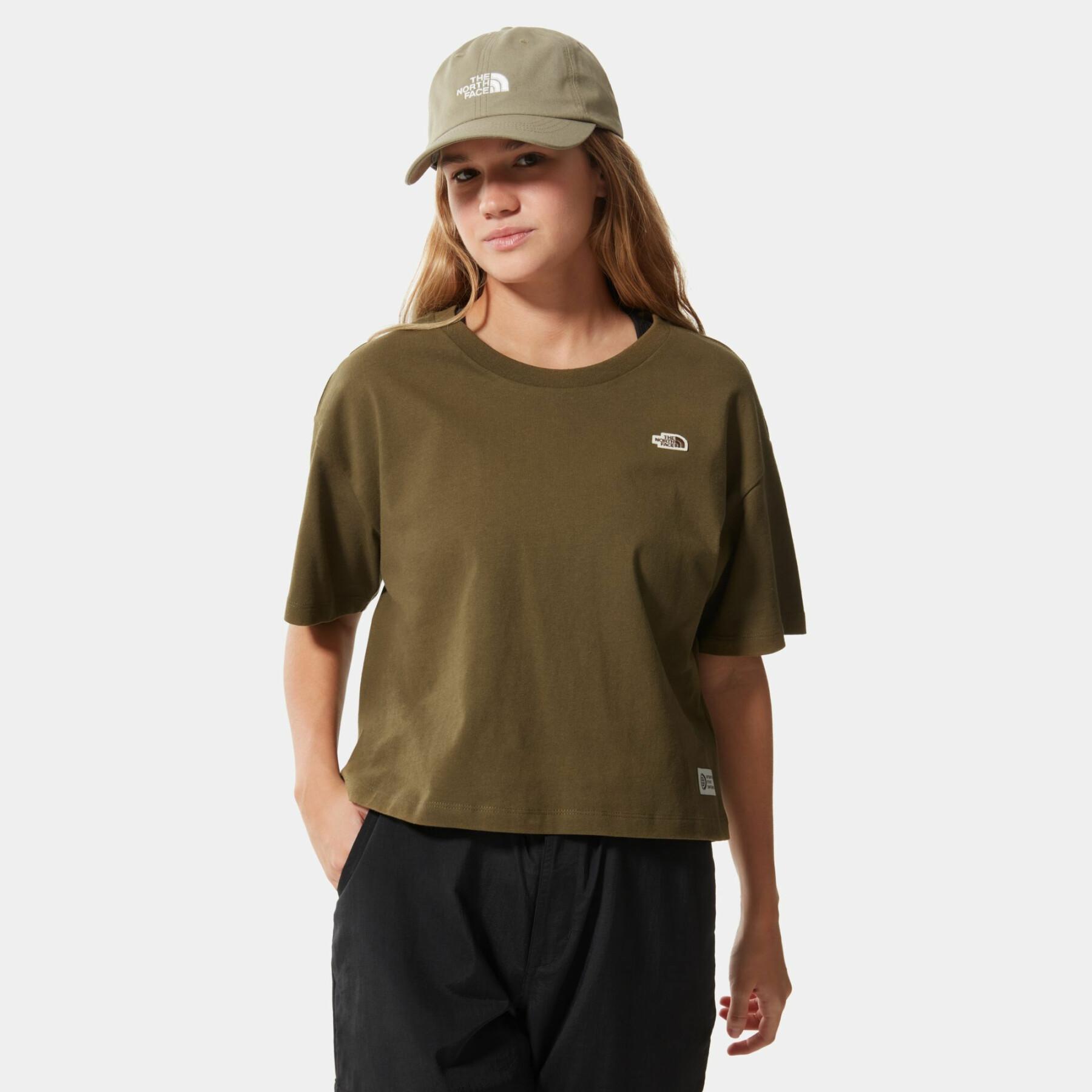 Maglietta crop top da donna The North Face Heritage Recycled