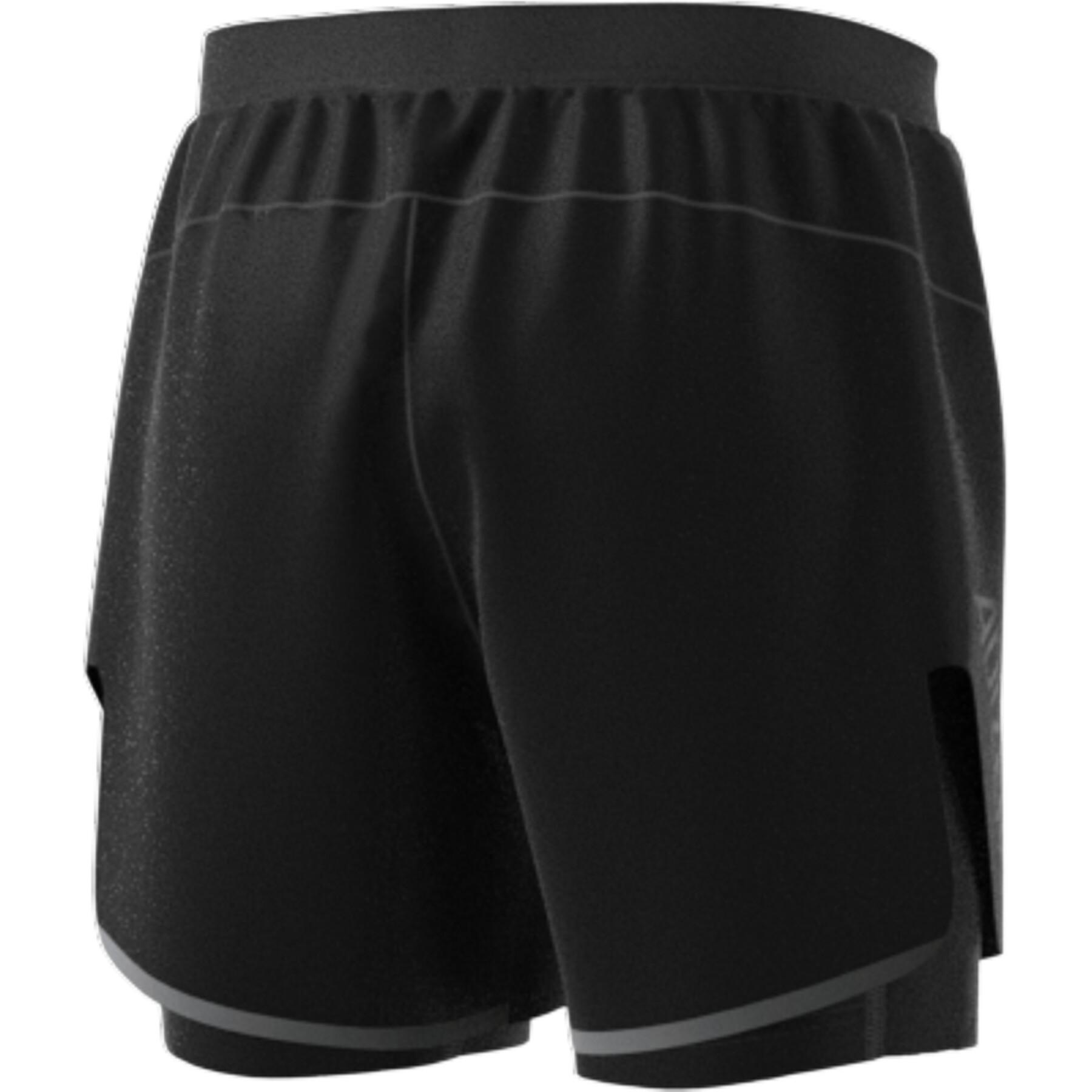 Shorts adidas Adizero Two-in-One