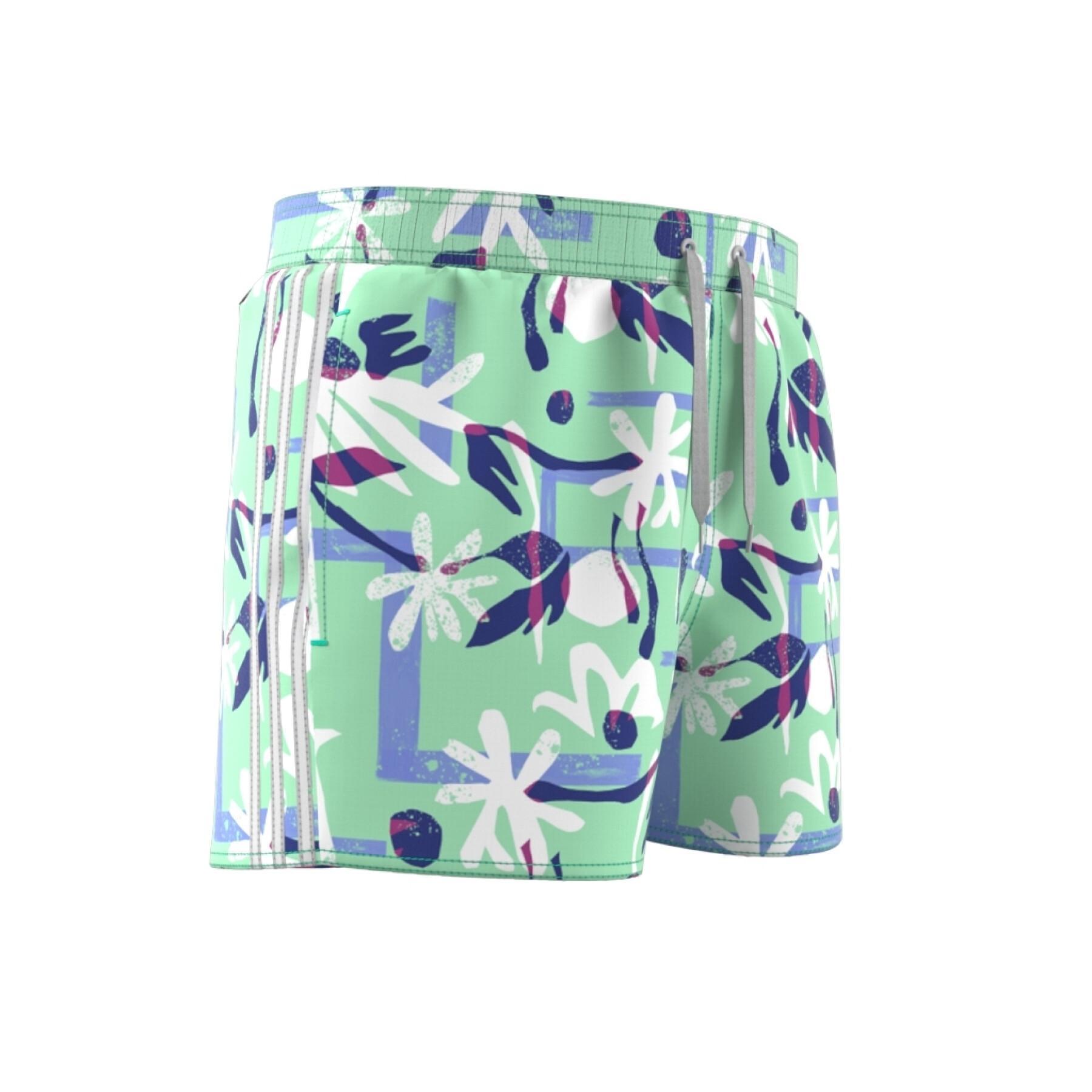 Pantaloncini da bagno adidas Seasonal Floral CLX