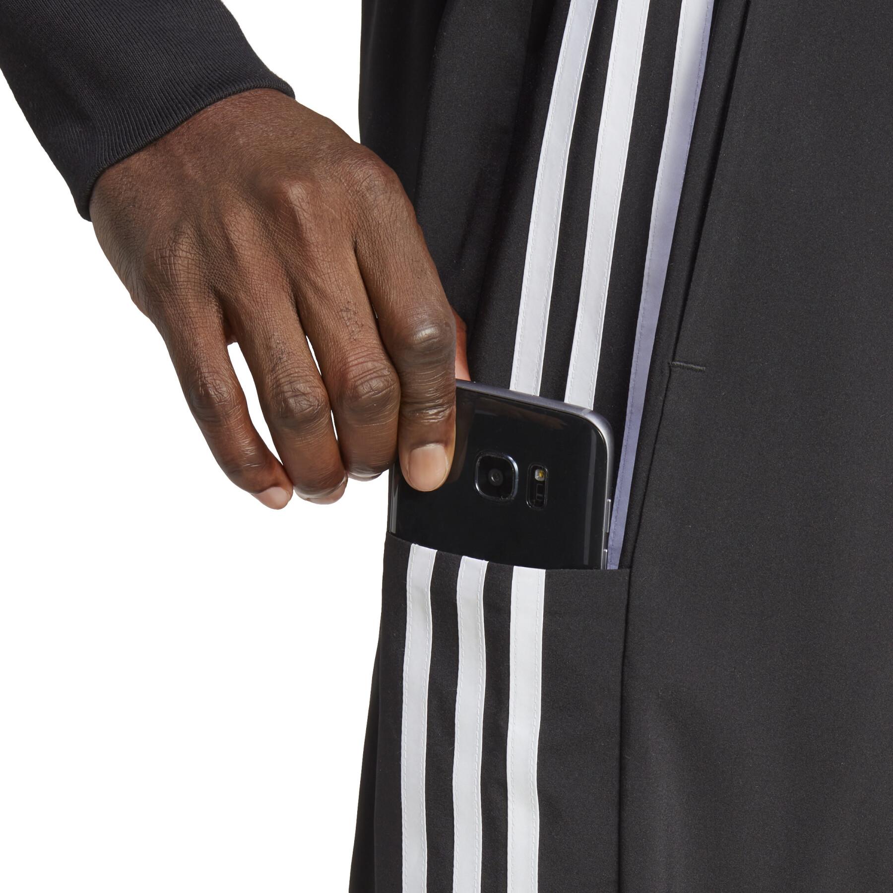 Joggers risvolti conici intrecciati adidas Aeroready Essentials 3-Stripes