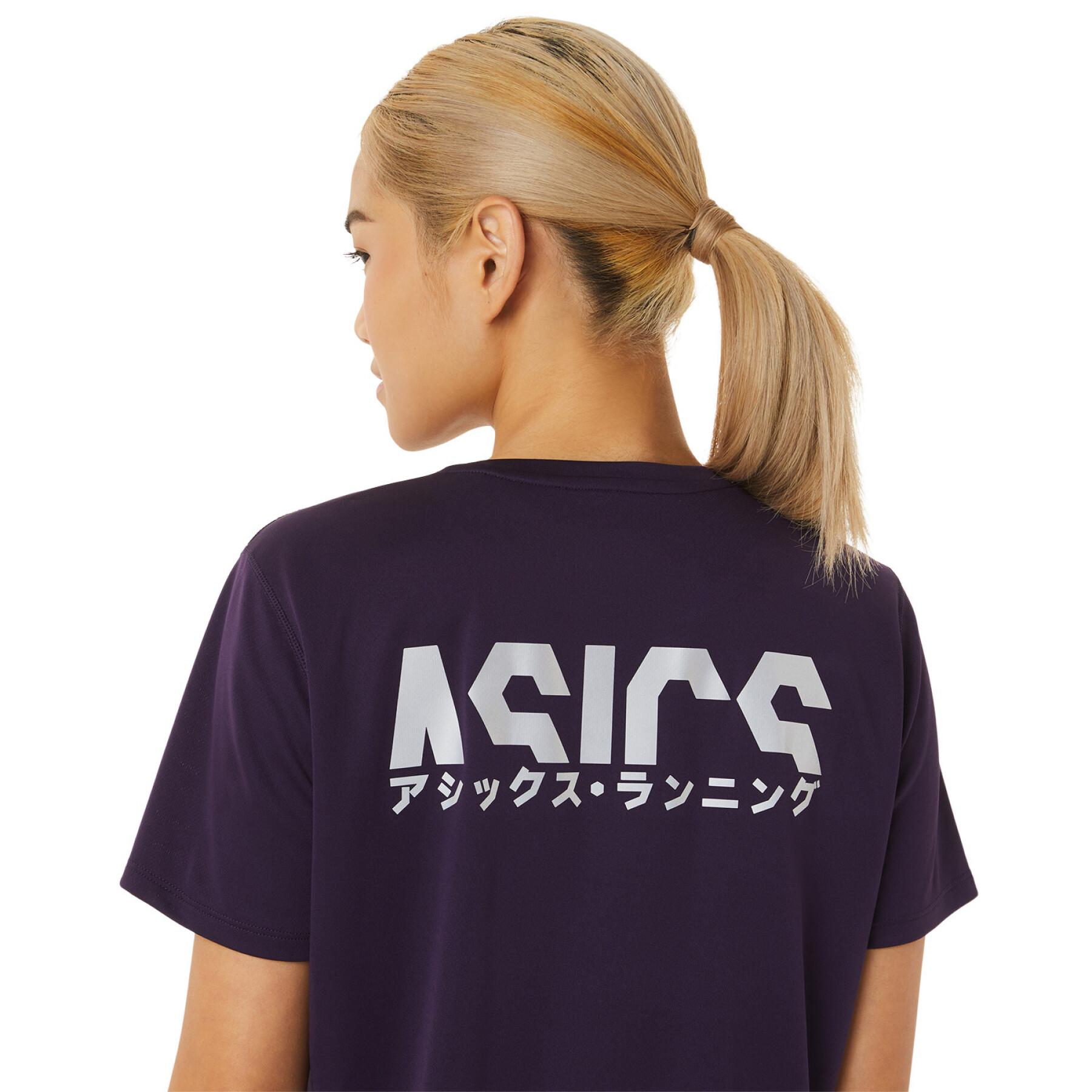 Maglietta da donna Asics Katakana