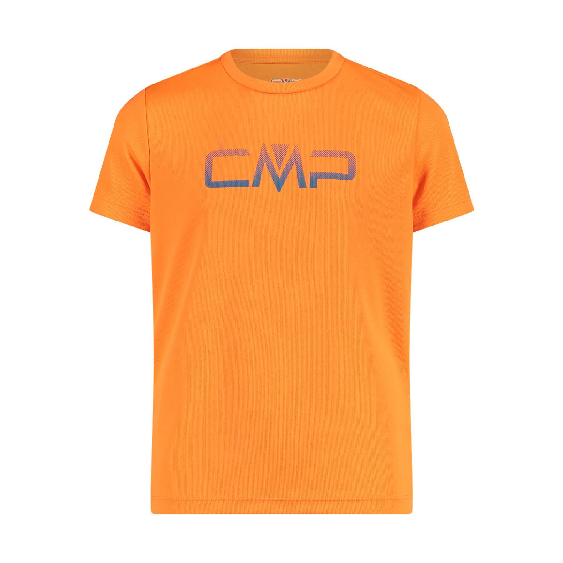 T-shirt bambino con logo CMP