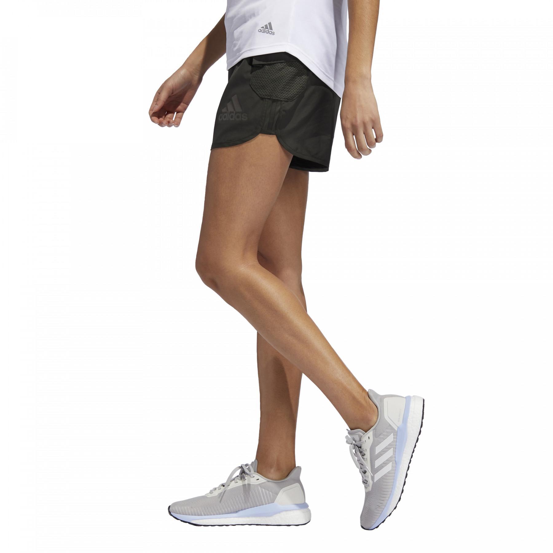 Pantaloncini da donna adidas Rise Up N Run Marathon 20