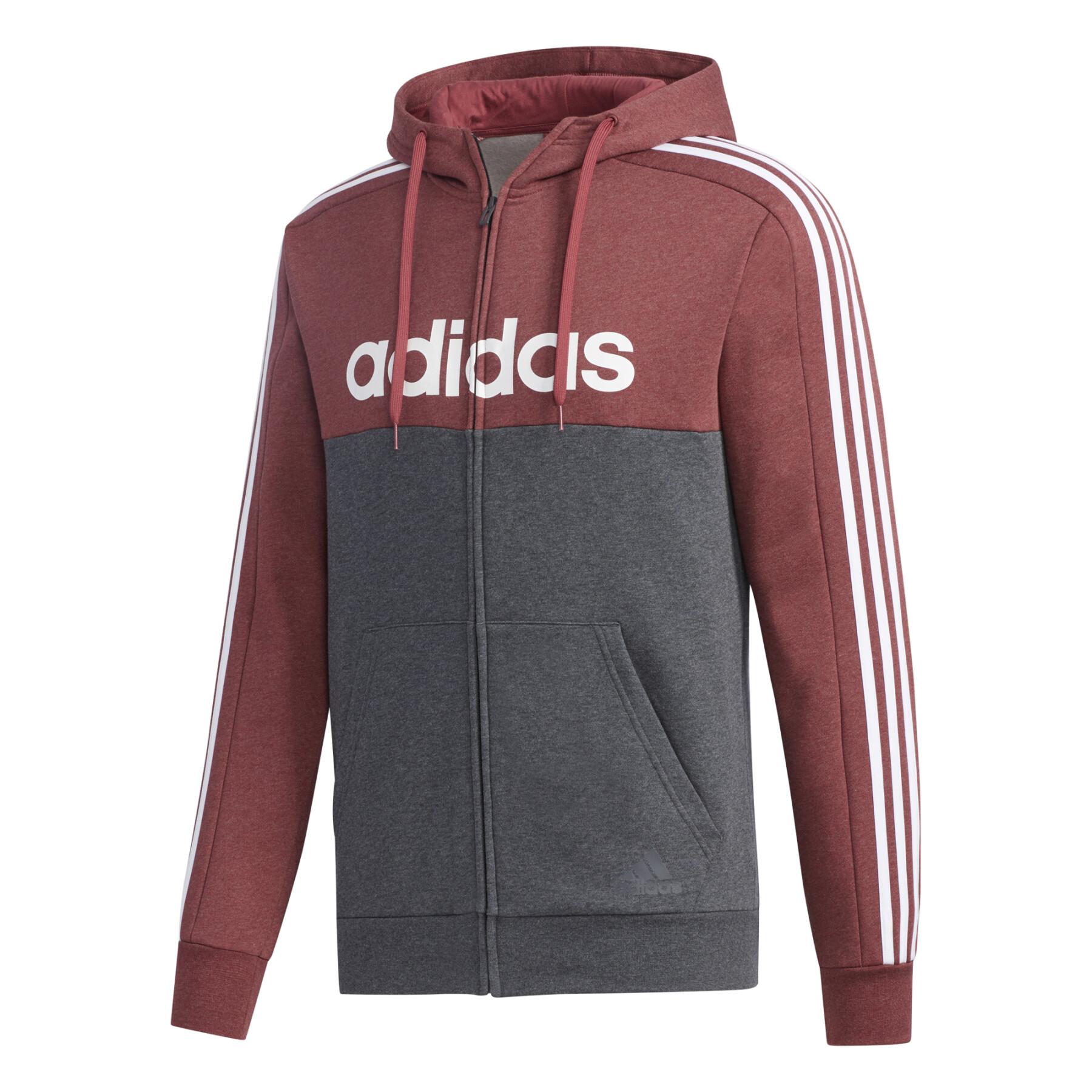 Giacca adidas Essentials Colorblock Hooded Track