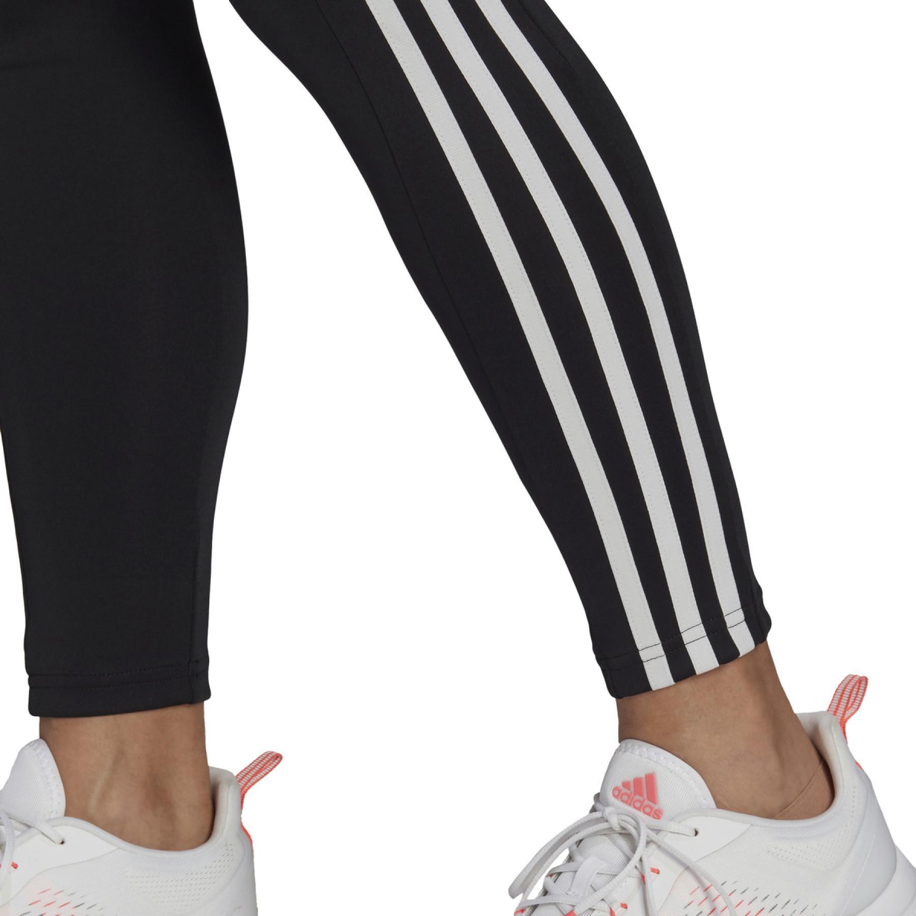 Leggings a vita alta da donna adidas Designed To Move 3-Bandes 7/8 Sport
