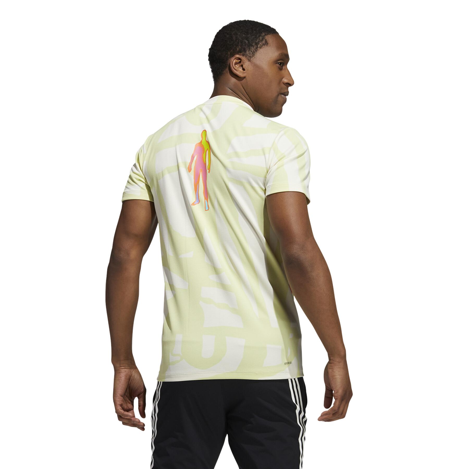 Maglietta adidas Love Unites AEROREADY 3-Stripes Graphic