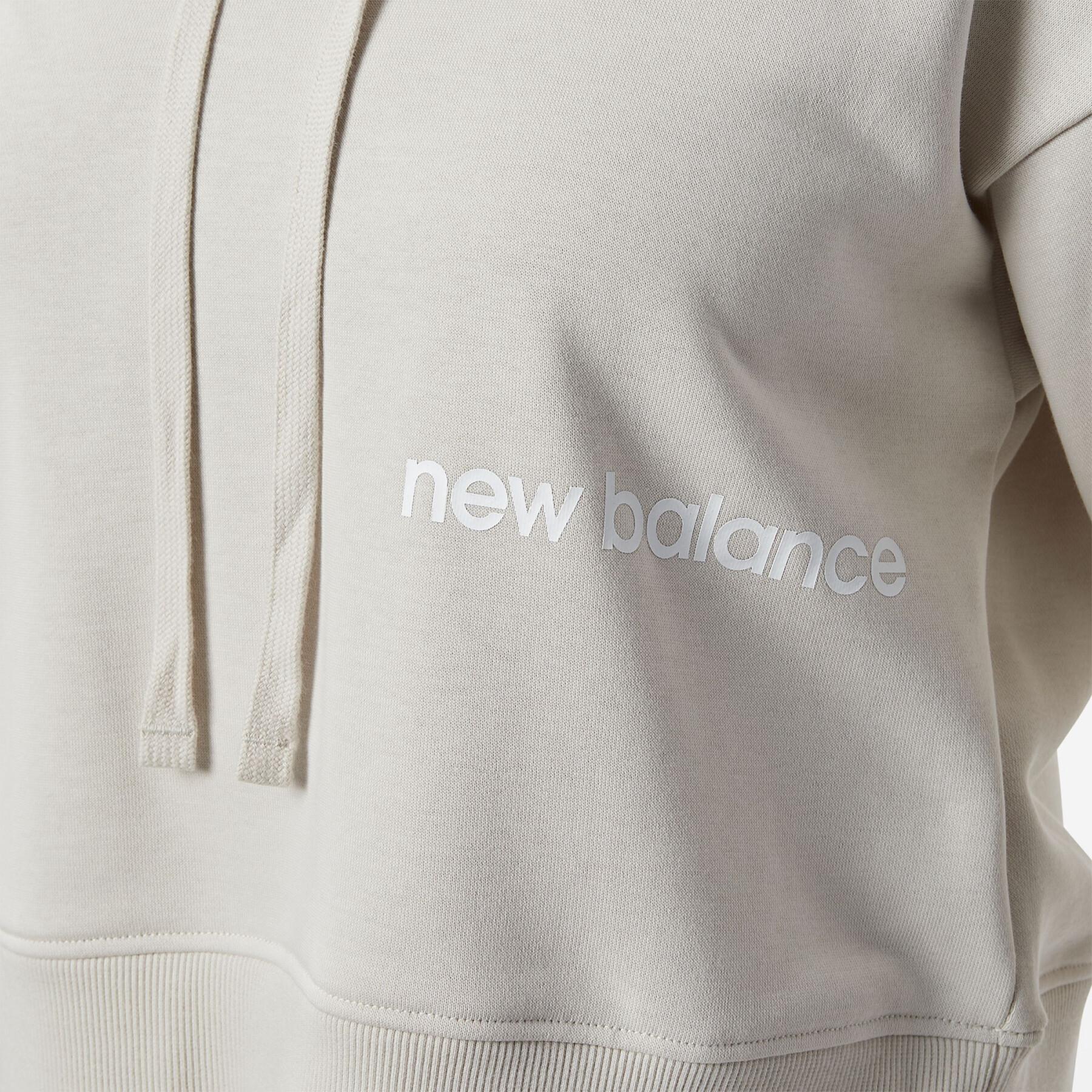 Felpa da donna con cappuccio New Balance Essentials