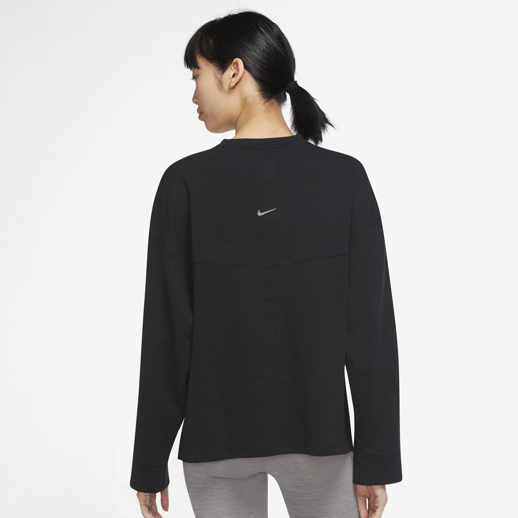 Sweatshirt girocollo donna Nike Dri-Fit FLC