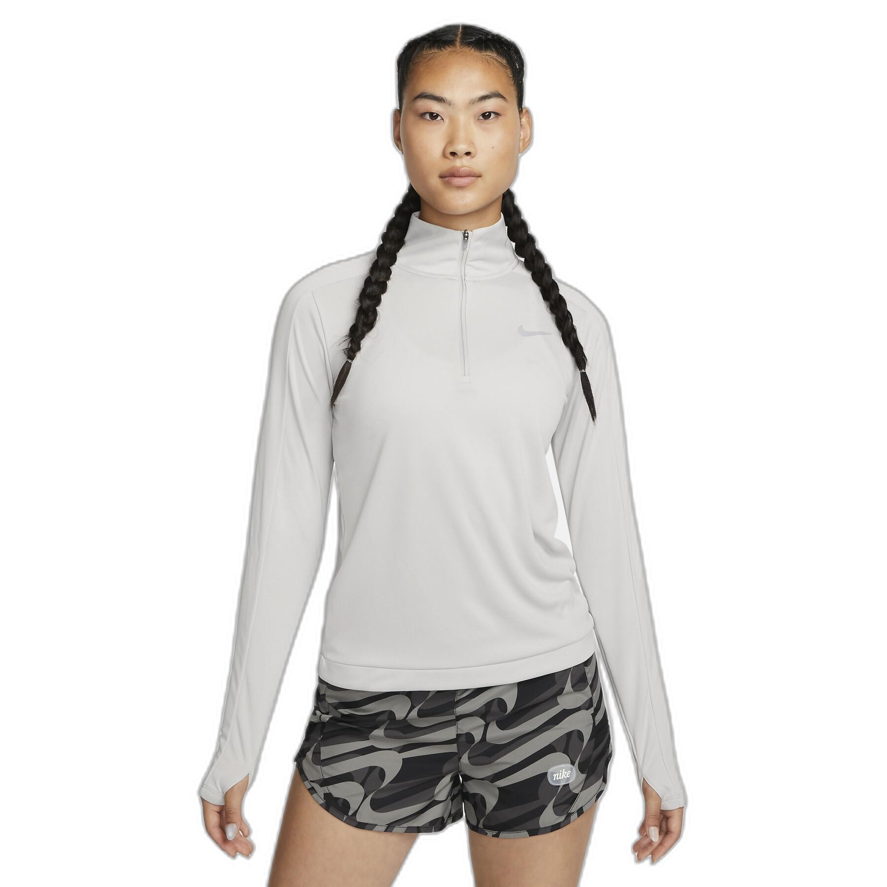 Sweatshirt mezza zip donna Nike Dri-FIT Pacer