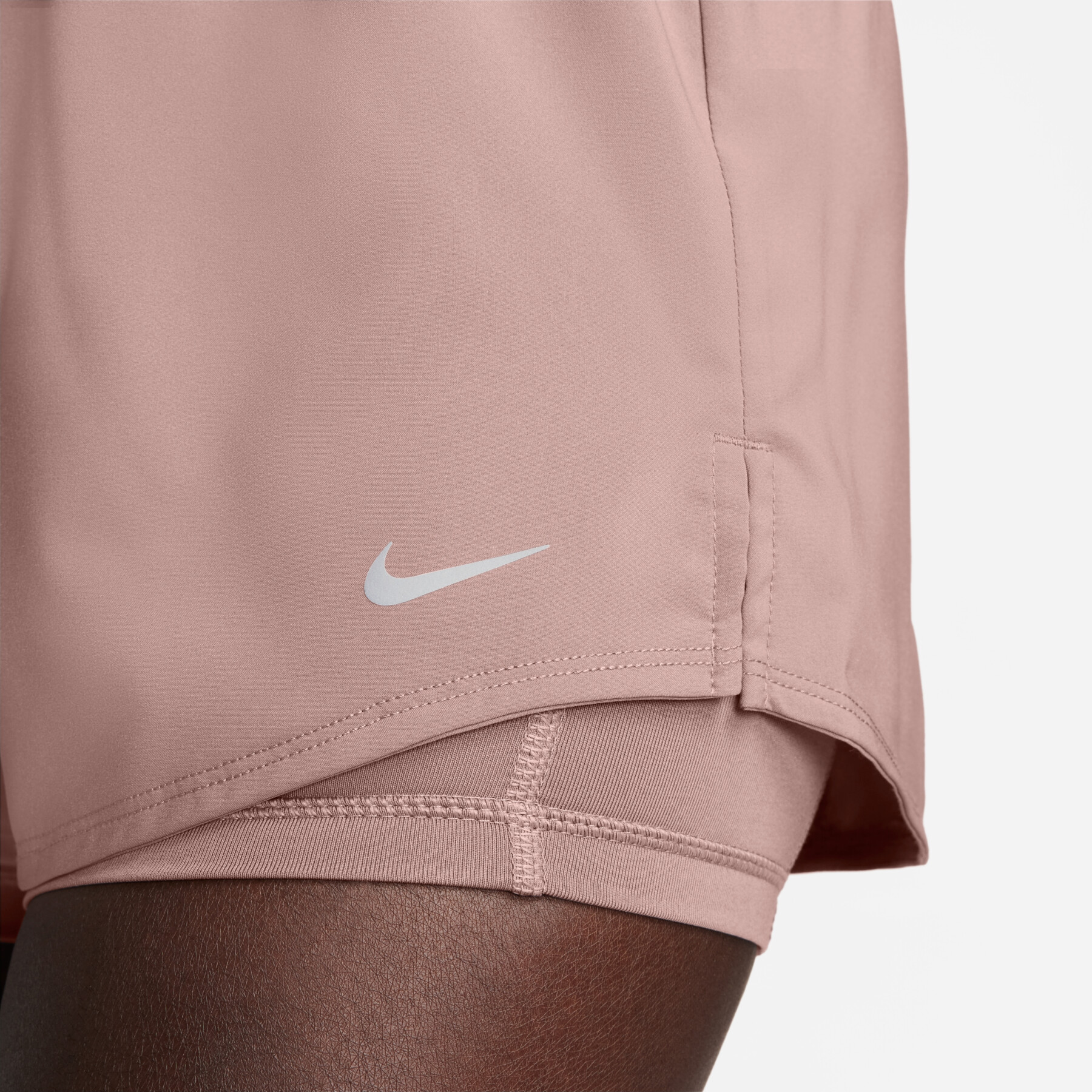 Pantaloncini donna a vita alta Nike One Dri-FIT