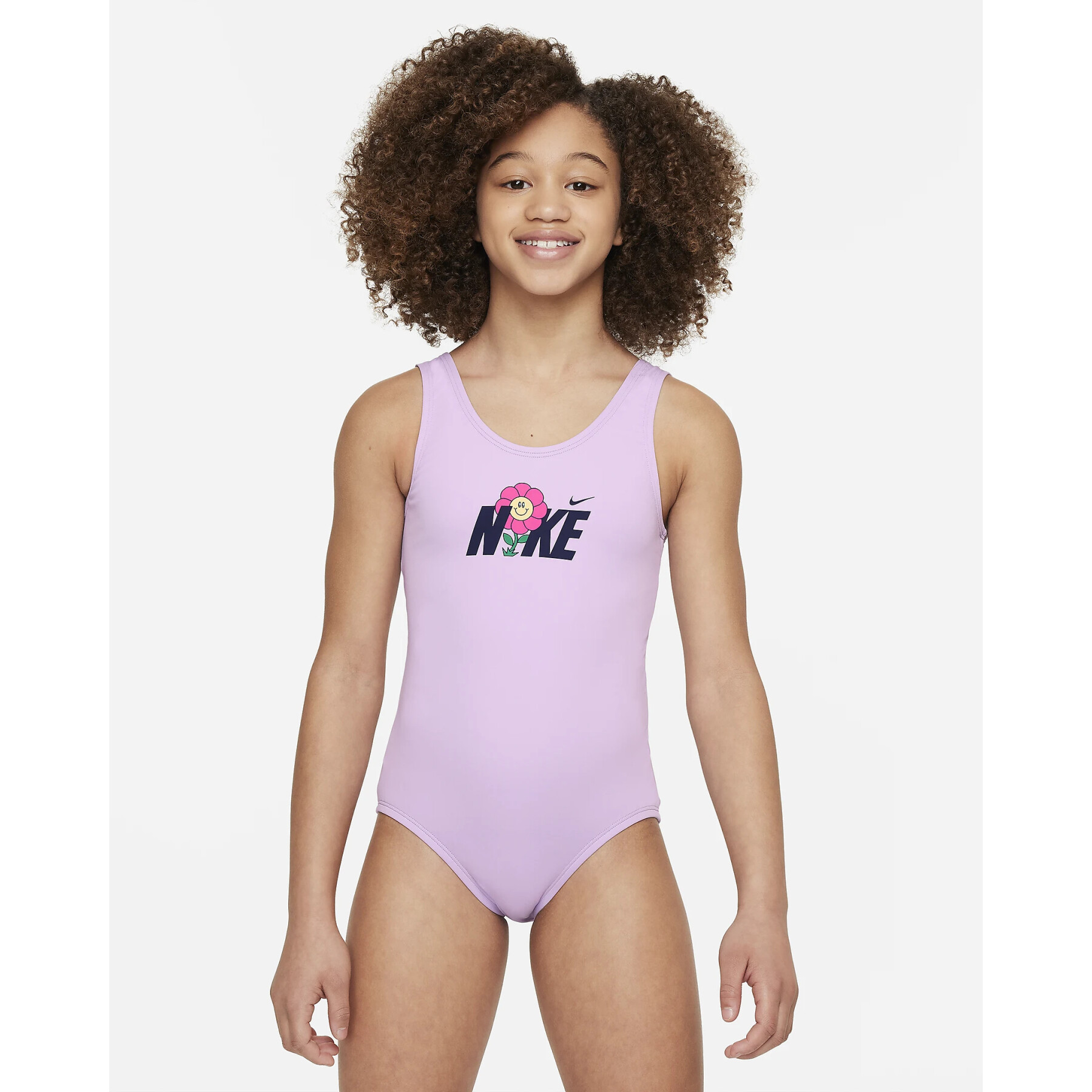 Costume da bagno 1 pezzo per bambina Nike Multi Logo