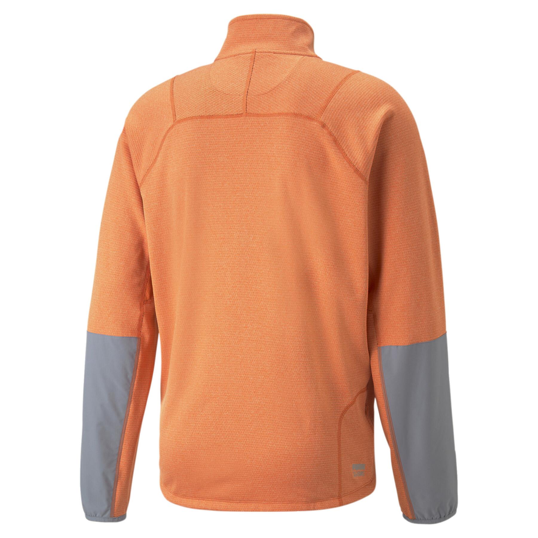 Sweatshirt 1/2 zip in polipropilene Puma Seasons Raincell