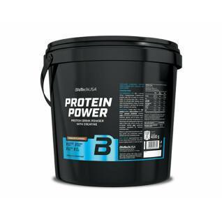 Secchio per le proteine Biotech USA power - Fraise-banane - 4kg