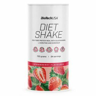 Vasetti di proteine Biotech USA diet shake - Fraise - 720g (x6)