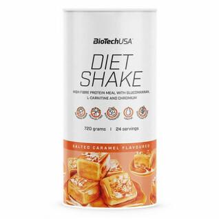 Vasetti di proteine Biotech USA diet shake - Caramel salé - 720g (x6)