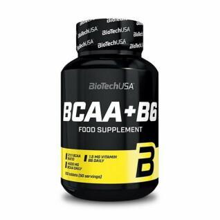 Confezione x 12 aminoacidi Biotech USA bcaa+b6 - 100 comp