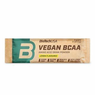 10 pacchetti di aminoacidi Biotech USA vegan bcaa - Citron - 9g