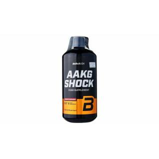 Confezione da 12 bottiglie di booster Biotech USA aakg shock - Cerise - 1l