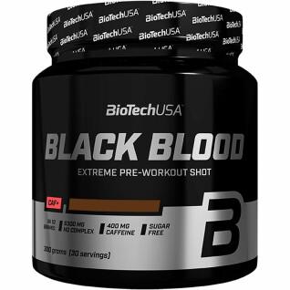 Confezione x 10 booster Biotech USA black blood caf + - Cola - 300g