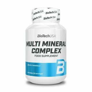 Confezione x 12 complesso vitaminico multiminerale Biotech USA - 100 comp