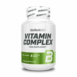 Confezione x 12 complesso vitaminico Biotech USA - 60 Gélul