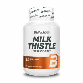 Confezione x 12 vitamina Biotech USA milk thistle - 30 gélul