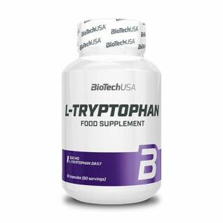 Confezione x 12 vitamina Biotech USA l-tryptophan - 60 Gélul