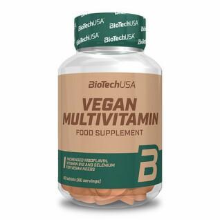 Confezione x 12 multivitamina vegana Biotech USA - 60 Comp