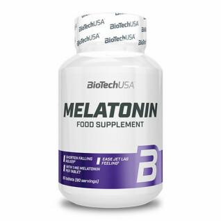 Confezione x 12 melatonina vitaminica Biotech USA - 90 comp