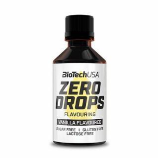 Tubi per snack Biotech USA zero drops - Vanille - 50ml (x10)