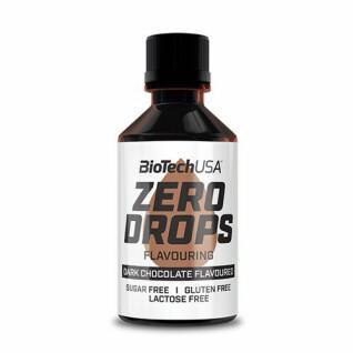 Confezione da 10 tubi di snack Biotech USA zero drops - Chocolate - 50ml