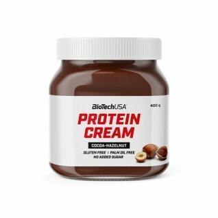 Confezione x 12 snack proteici cremosi Biotech USA - Cacao-noisette - 400g