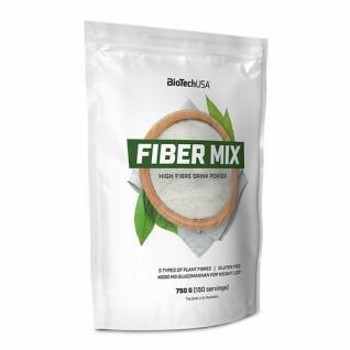 Confezione da 10 sacchetti di snack con mix di fibre Biotech USA - Neutre - 750g