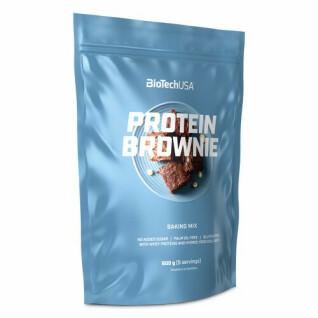 Confezione da 10 sacchetti di snack proteici Biotech USA brownie - 600g