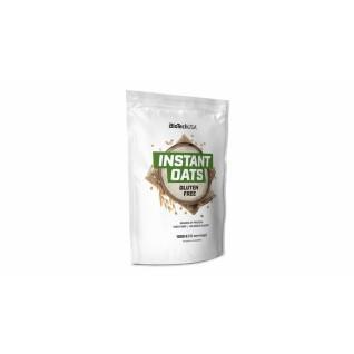 Confezione da 10 sacchetti di snack istantanei di avena senza glutine Biotech USA - Neutre - 1kg