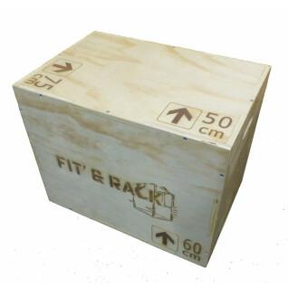 Box jump wood Fit & Rack 50x60x75