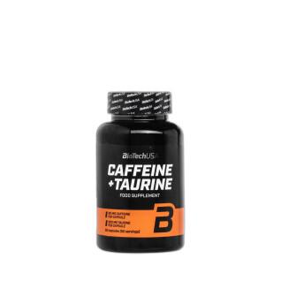 Confezione x 12 booster Biotech USA cafféine + taurine - 60 Gélul