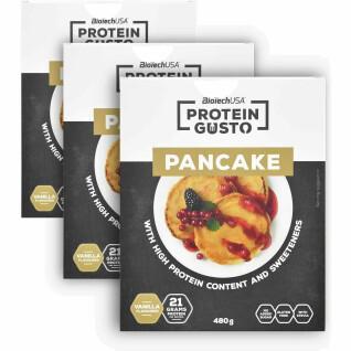 17 pacchetti di snack proteici Biotech USA-gusto pancake - Vanille