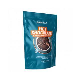 Confezione da 10 bevande proteiche in polvere Biotech USA - Hot Chocolate - 450g