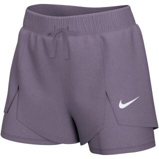 Pantaloncini da donna Nike flex essential 2-in-1