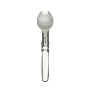 Cucchiaio/forchetta pieghevole in titanio Esbit
