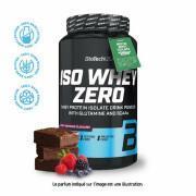 Confezione x 6 proteine Biotech USA iso whey zero lactose free - Brownie aux fruits rouges 908g