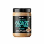 Confezione da 15 secchi di snack al burro di arachidi Biotech USA - Crunchy - 400g