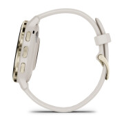 Orologio connesso in acciaio inossidabile con cassa e cinturino in silicone Garmin Venu® 3S