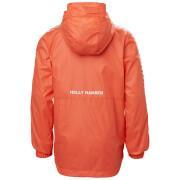 Giacca impermeabile a righe per bambini Helly Hansen